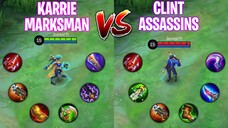 Karrie Marksman Vs Clint Assassins