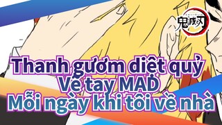 Thanh gươm diệt quỷ 
Vẽ tay MAD
Mỗi ngày khi tôi về nhà