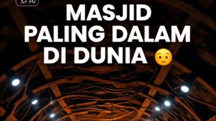Ternyata Masjid Paling dalam didunia ada di Indonesia! #TrendingHunt #FaktaUnik #InfoDunia