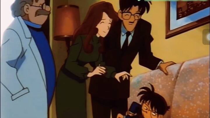 Kudo Shinichi | Kudo Yusaku Kudo Yukiko's first appearance scares Conan