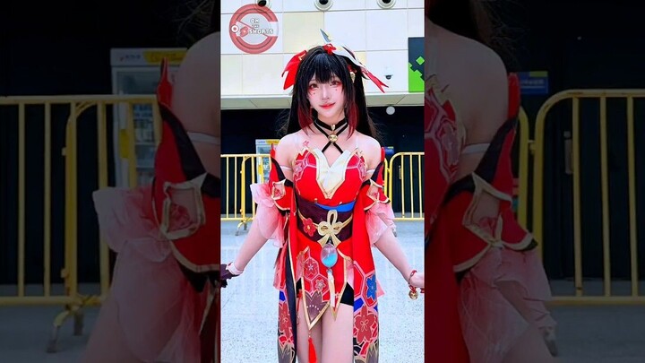 Hanabi Sparkle 360° Dance  Honkai Star Rail Cosplay #shorts