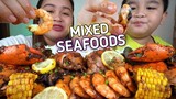 MIXED SEAFOOD MUKBANG by Bigdadi's Mix Seafood with Liam Po!