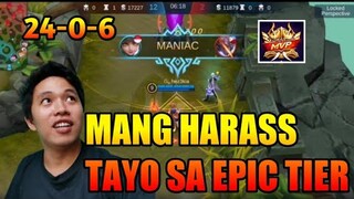 MYTHIC Player Naglaro sa EPIC TIER