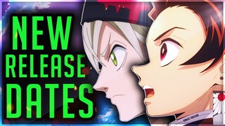 NEW EPISODE RELEASE DATES: Demon Slayer & Black Clover For English Dub! DS Season 2, BC Season 4