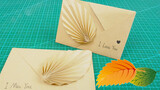 DIY Leaf Envelope By Paper