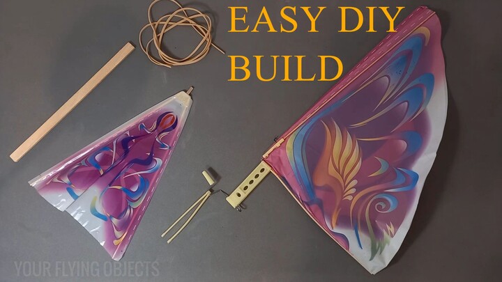 First time building a flying bird ornithopter toy