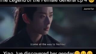 The Legend of the Female General Ep 4 😎 Xiao Jue knows her gender 🤭
