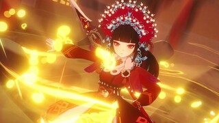 Genshin Impact Yunjin skin demo - "Phoenix Clothes"