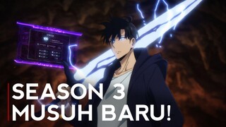 Solo Leveling Season 3 Akan Lebih Gila! Karakter Baru yang Bikin Hype!