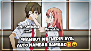 Rambut Dirapihin Ayang? Auto Nambah Damage🥰😛 || Jedag Jedug Anime