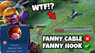 FANNY NOOB PRANK IN MYTHIC!! FANNY HOOK?!😱 SUPER LAUGHTRIP AHAHAHA🤣 (MLBB)