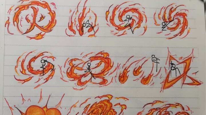 تصميم مهارات العناصر الخمسة لرجل العود الثقاب