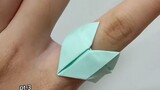 tutorial how to make paper rings! Pt.3 Last part!