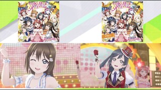 Love Live! ALL STARS: TOKIMEKI Runners PV vs Chapter 17 Version