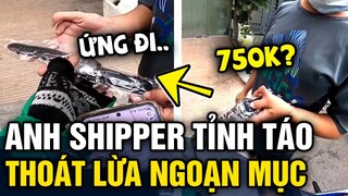 Anh shipper 'TỈNH TÁO' thoát được 'CÚ LỪA' ứng tiền 2 chiếc đồng hồ ĐÁNG NGỜ | Tin 3 Phút