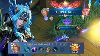 19 KILLS + 3X TRIPLE KILL❗LANCELOT ZODIAC SKIN MENGUASAI BRAWL! Mobile legends