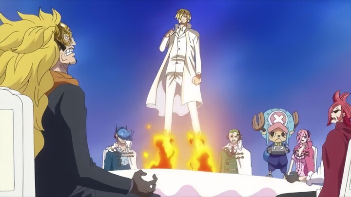 Sanji Menyelamatkan Keluarganya !!!