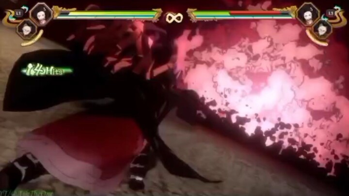 demon slayer nezuko vs Luffy
