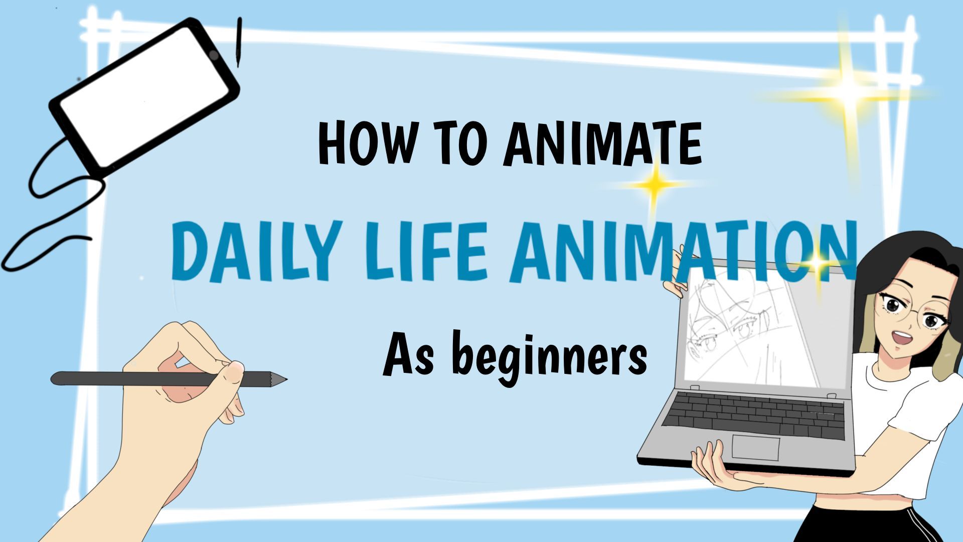 How to Animate Daily Life Animation- Simple Tutorial - Bilibili