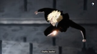 ONE PIECE MOMENT - PERTAMA KALI SANJI MENGGUNAKAN DIABLE JAMBE