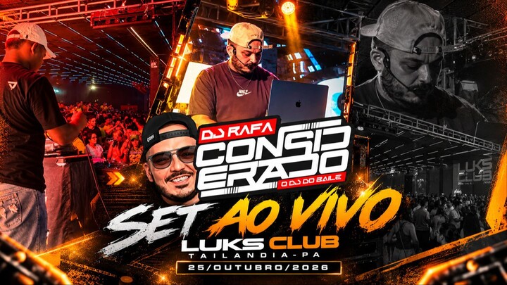 FORRO, PAGODE,FUNK, MARCANTE, ROCK DOIDO E FUNK. SET AO VIVO DJ RAFA CONSIDERADO NA LUKS CLUB