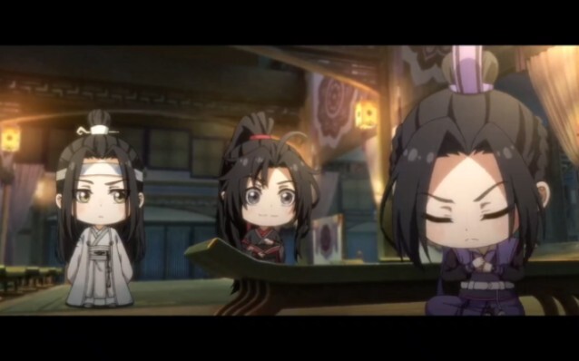 [The Grandmaster of Demonic Cultivation Q version 27] Wei Ying is so good, he follows Lan Zhan obedi