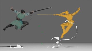 This set of drunken sword has a high artistic content