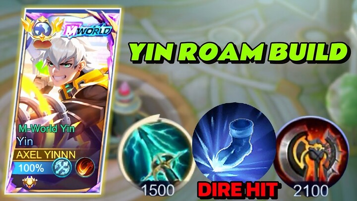 FINALLY YIN ROAM BUILD IS HERE 😱 | YIN NEW BEST BUILD AND EMBLEM 2024 | MOBILE LEGENDS