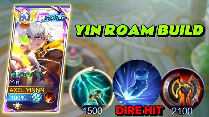 FINALLY YIN ROAM BUILD IS HERE 😱 | YIN NEW BEST BUILD AND EMBLEM 2024 | MOBILE LEGENDS