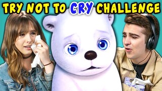 College Kids React To Try Not To Cry Challenge: Saddest Animations