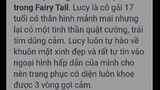 Lucy nữ chính trong Fairy tail
