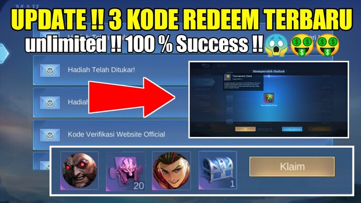 UPDATE !! 3 KODE REDEEM TERBARU MOBILE LEGENDS || Special 515 Carnival Party