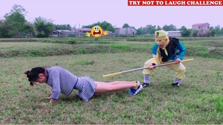 Cười Bể Bụng Với Ngộ Không Ăn Hại Và Gái Xinh - Phần 54 | Must Watch New Funny😂 😂Comedy Videos