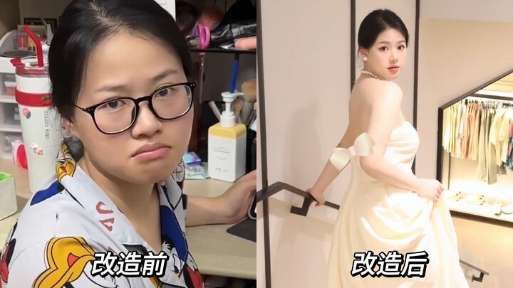 Nói không với bắt nạt thẩm mỹ, bắt đầu từ chính mình! Hôm nay biến bạn Nhục Nhục thành nữ thần hơi m