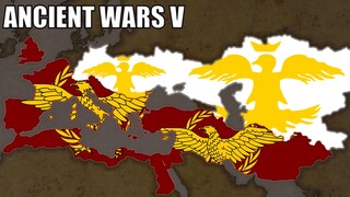 Rome VS Huns Ancient Wars V - HOI4 Timelapse