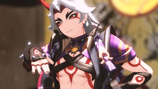 【原神MMD/荒泷一斗】⚡小牛乱撞⚡