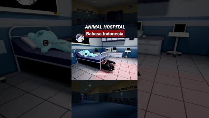 [ANIMAL HOSPITAL] MAHLUK HITAM ! BAHASA INDONESIA #feedshorts #roblox #animalhos