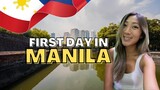 First Day Solo Traveling in Manila, Philippines 🇵🇭 (My First Impressions After a CRAZY Arrival)