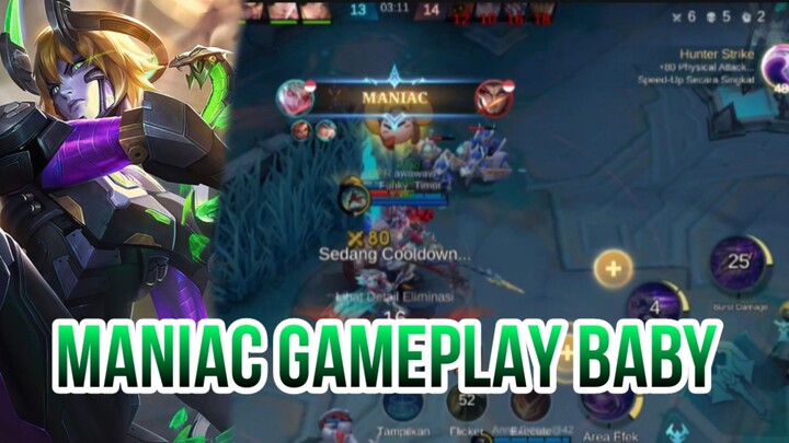 MANIAC GAMEPLAY BABY