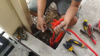 rescue daw kc mali ang gawa ng pinagawang electrician!!! Matandem tech