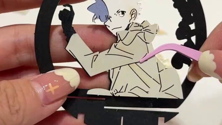 Little Kidd yang mengurusnya, Kuniya segera mengikutinya! Kelihatannya bagus setelah selesai.