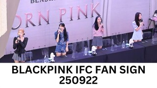 BLACKPINK FAN SIGN EVENT *BORN PINK* - BLACKPINK SHIPPERS