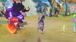 [Genshin Impact] This is how Clorinde is at full life. For normal players, 3A1E is enough, but for f