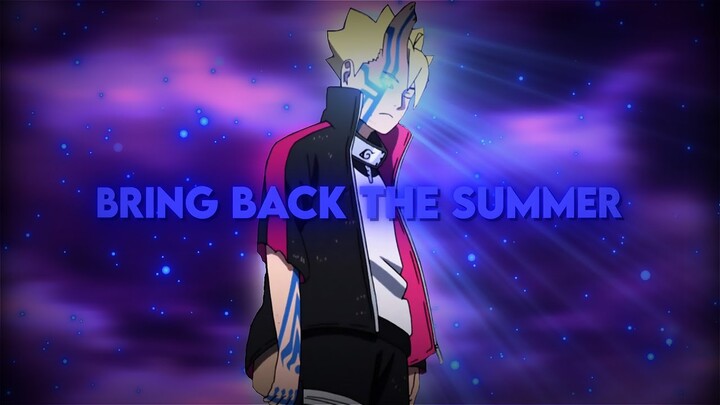 Naruto - Bring Back The Summer  (EDIT/AMV)