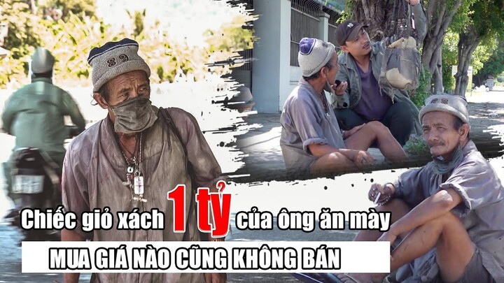 Bí ẩn thân thế của ông ăn mày đi lang thang ngoài đường áo quần tả tơi