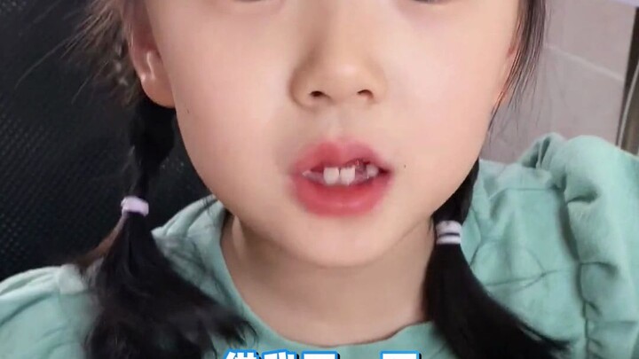 My child, I wronged you.