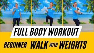 At home 30 Min LOW IMPACT ALL-IN-ONE  WALKING WORKOUT | Cardio, Strength, Balance & Flexibility