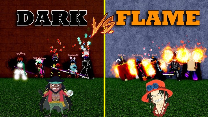 Mini Game - Cuộc Chiến Của Lửa vs Bóng Tối ( Ace vs Râu Đen ) Trong Blox Fruits