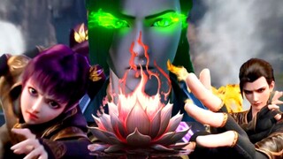 Angry Budha Lotus Flame akhir Perebutan Air Liur Transformation Bodysatva