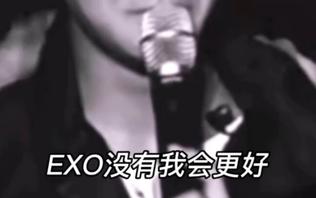 Buổi concert cuối cùng, vé do chính mình mua, áo là của Sehun, tóc tự chải, micro thì không có tiếng